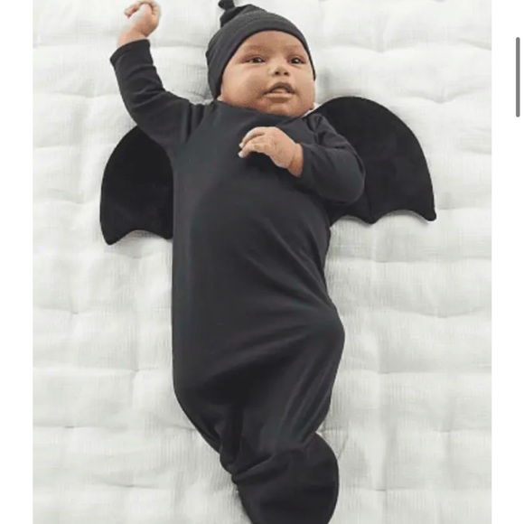 Pottery Barn Kids Other - Adorable pottery barn kids Black Bat Baby Costume
